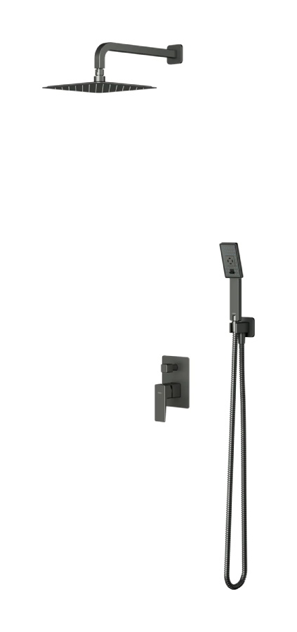 Omnires Parma System prysznicowy natynkowy (PM7444GR)